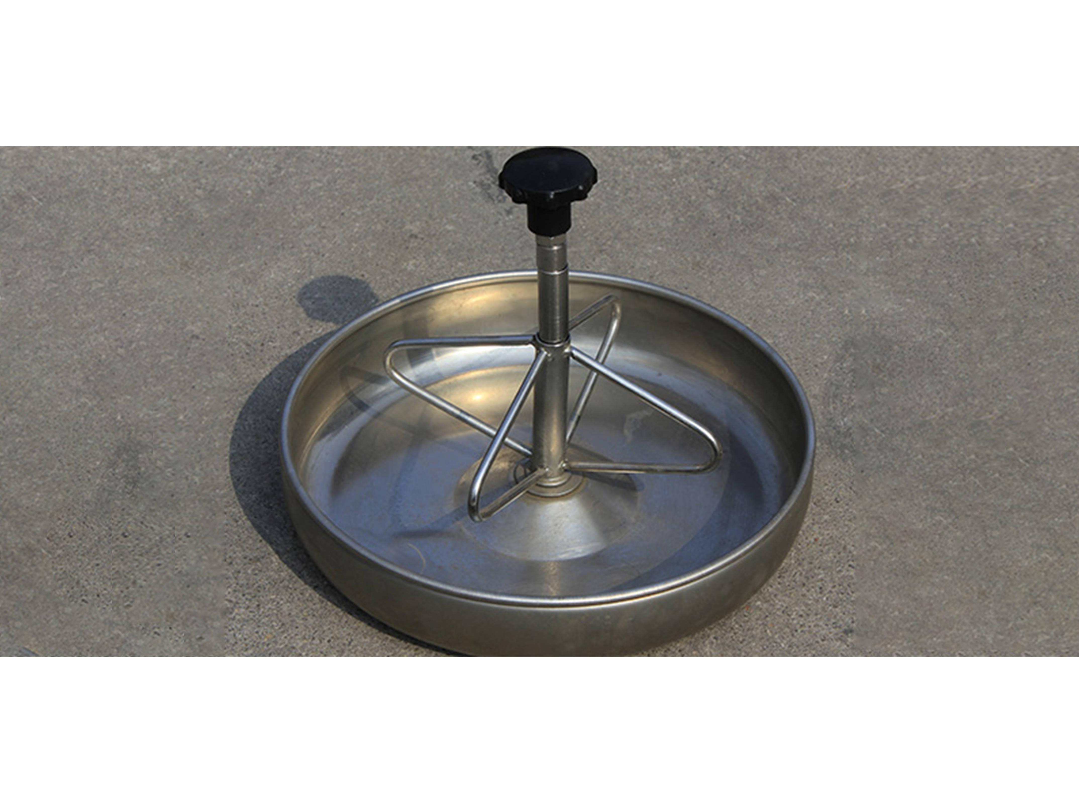 Stainless steel feeding tray